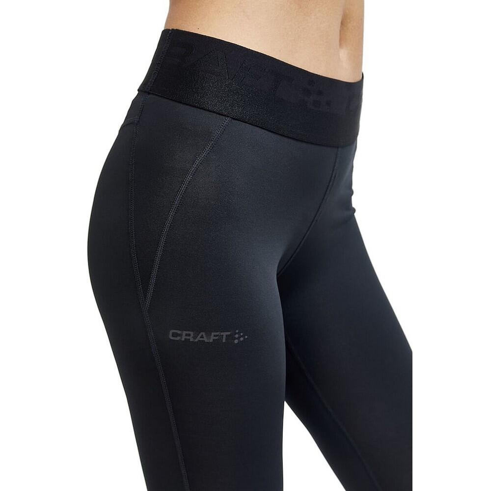 Womens/Ladies Core Essence Leggings (Black) 3/4