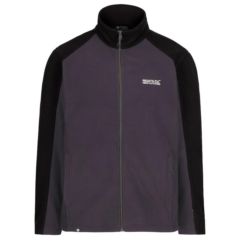 Veste Polaire HEDMAN Homme (Gris Foncé/noir)