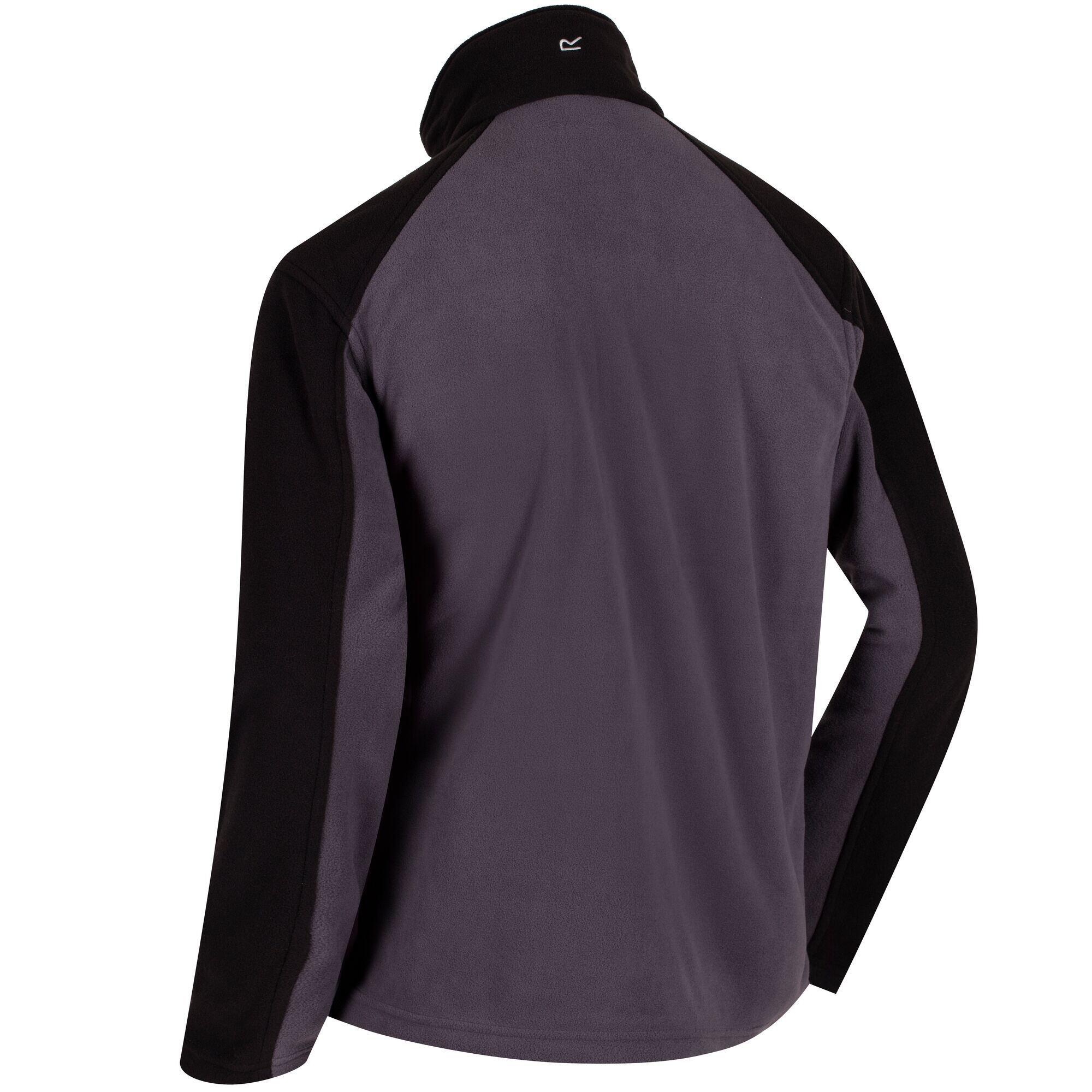 Great Outdoors Giacca In Pile Uomo Regatta Hedman II Ferro/Nero 2/5