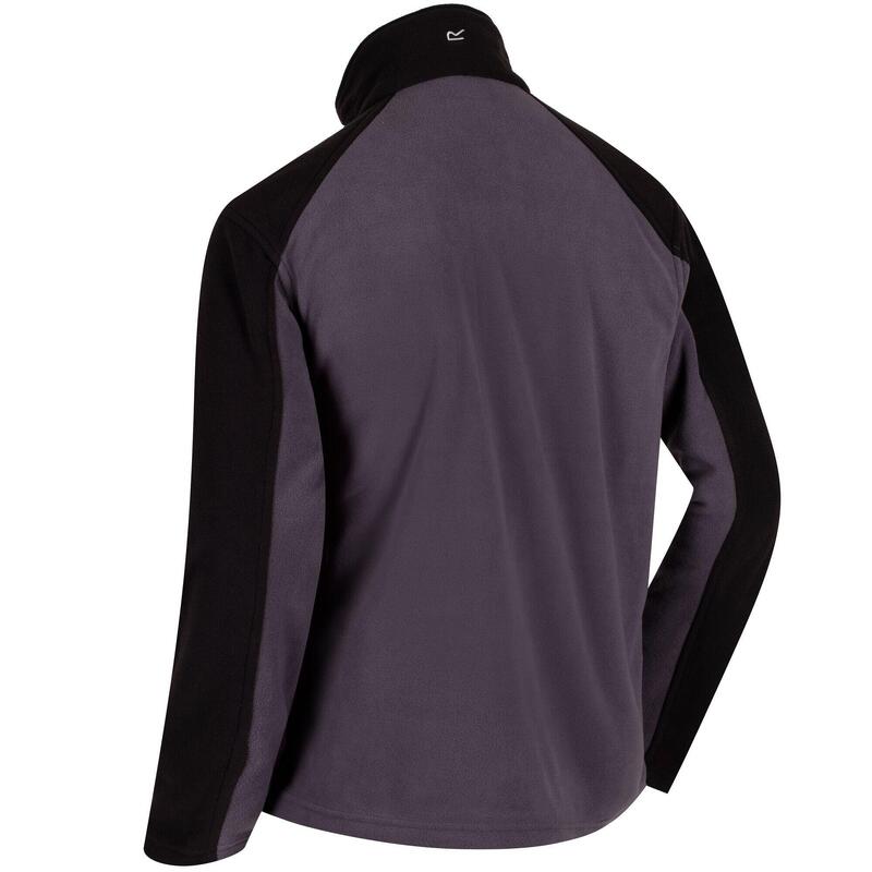 Veste Polaire HEDMAN Homme (Gris Foncé/noir)