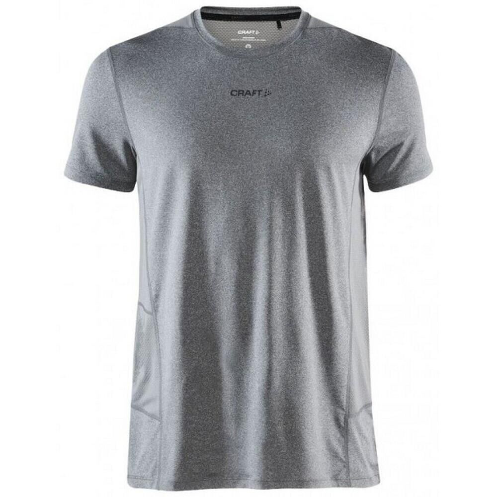 CRAFT Mens ADV Essence ShortSleeved TShirt (Dark Grey Melange)