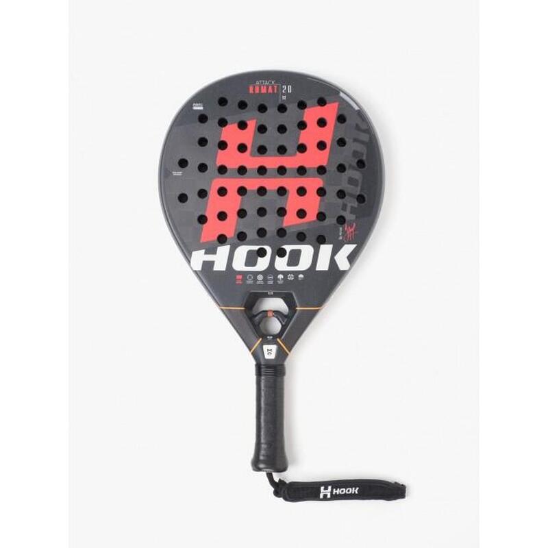 Controle padel racket, ontwikkeld door Mariano Amat - RBMAT ATTACK 18K