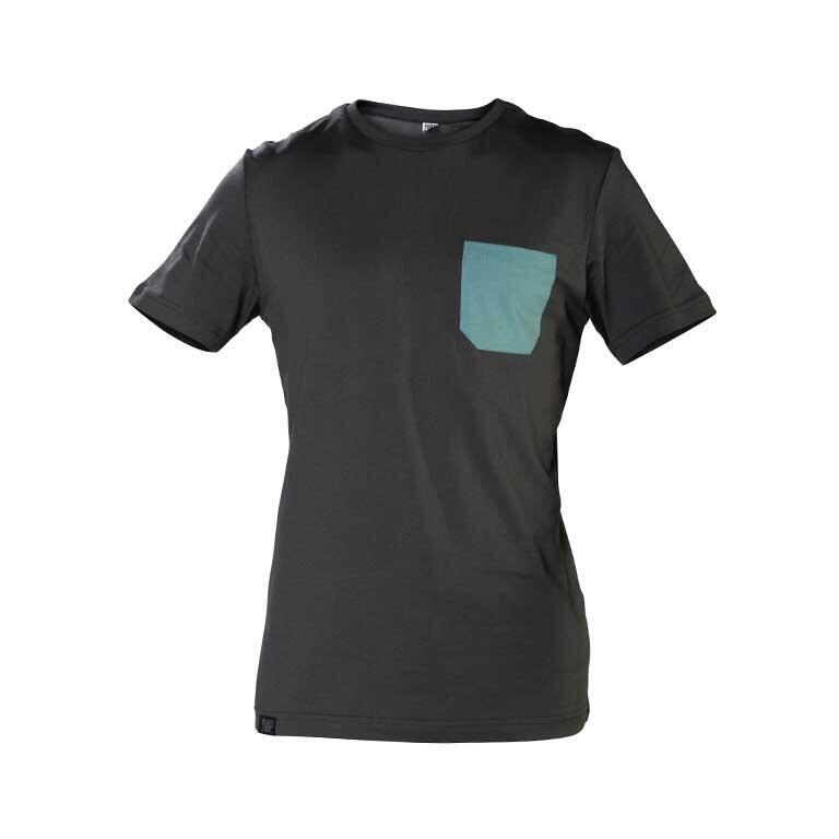 T-shirt met monochroom zakje Snap Climbing