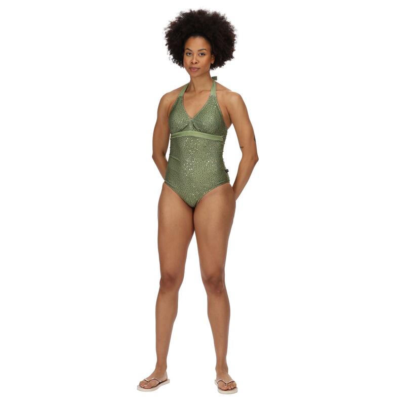"Flavia" Badeanzug für Damen Grün