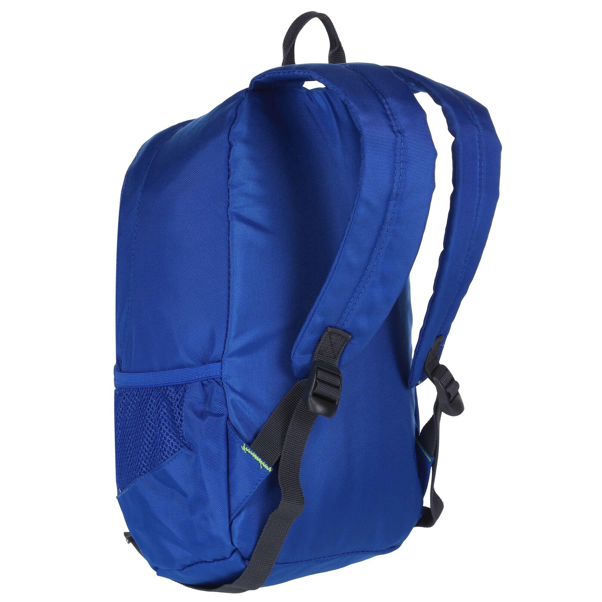 Jaxon III Backpack (10 Litres) (Nautical Blue/Electric Lime) 2/4