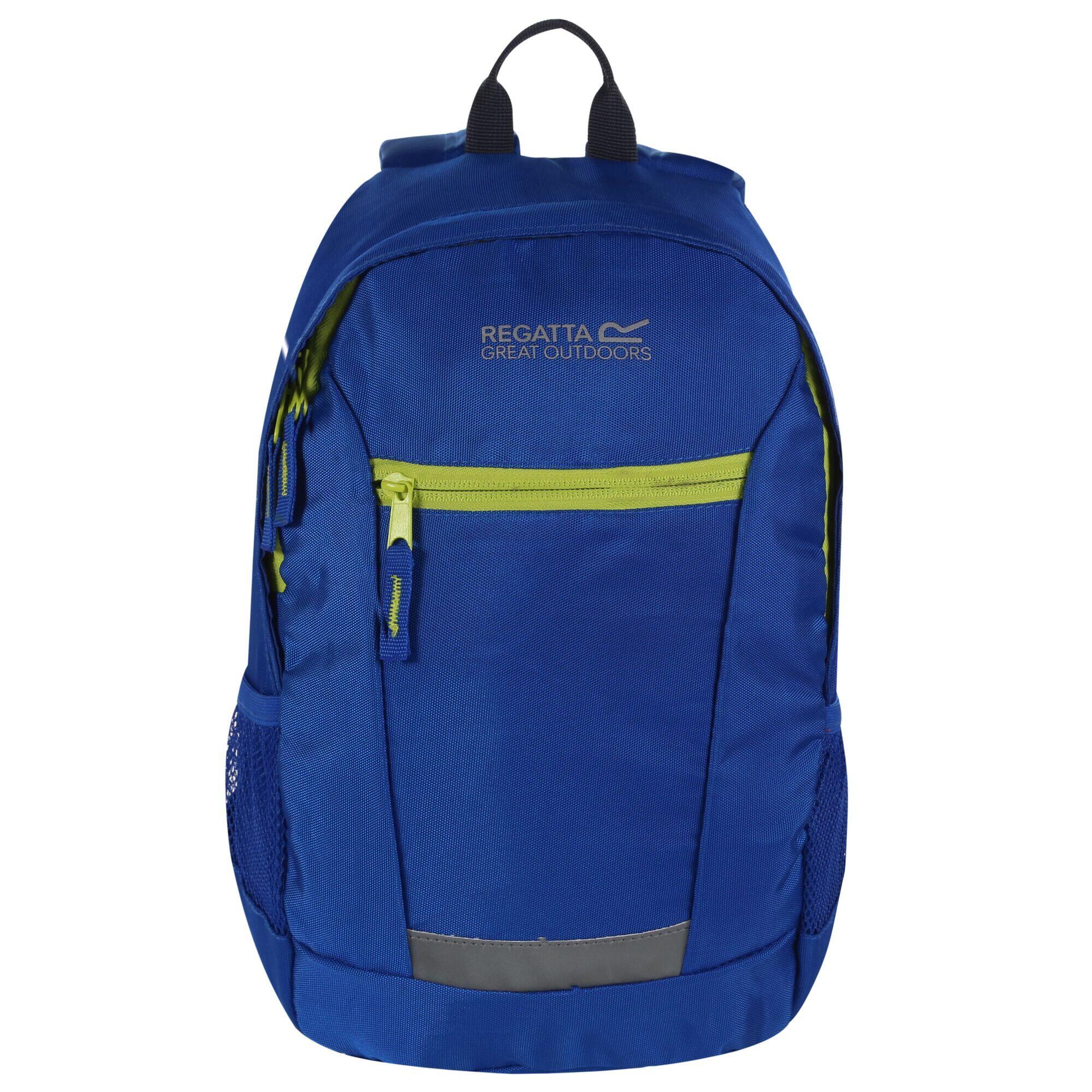 Jaxon III Backpack (10 Litres) (Nautical Blue/Electric Lime) 1/4