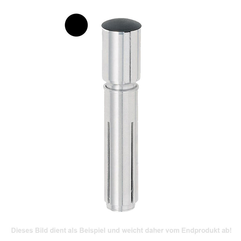 Stuurpen verlenger Ahead 3 - 1-1/8" AL6061 T6 - zwart gezandstraald