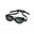 MS-9500 Adult Anti-Fog UV Protection Silicone Swimming Goggles - BLACK