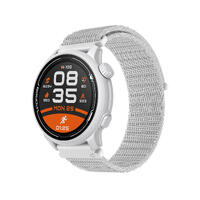 Montre GPS Connectée Multisports COROS Pace 2 Nylon White