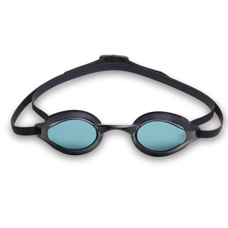 MS-9800 Silicone Anti-Fog UV Protection Swimming Goggles - BLACK