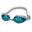 [MS-7600] Silicone UV Protection Anti-Fog Swimming Goggles - LIGHT BLUE