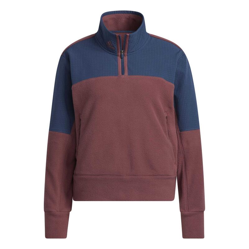 Polaire 1/4 zippé femme adidas