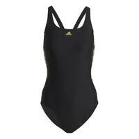 Maillot de bain 1 pièce mi-long 3 bandes femme adidas