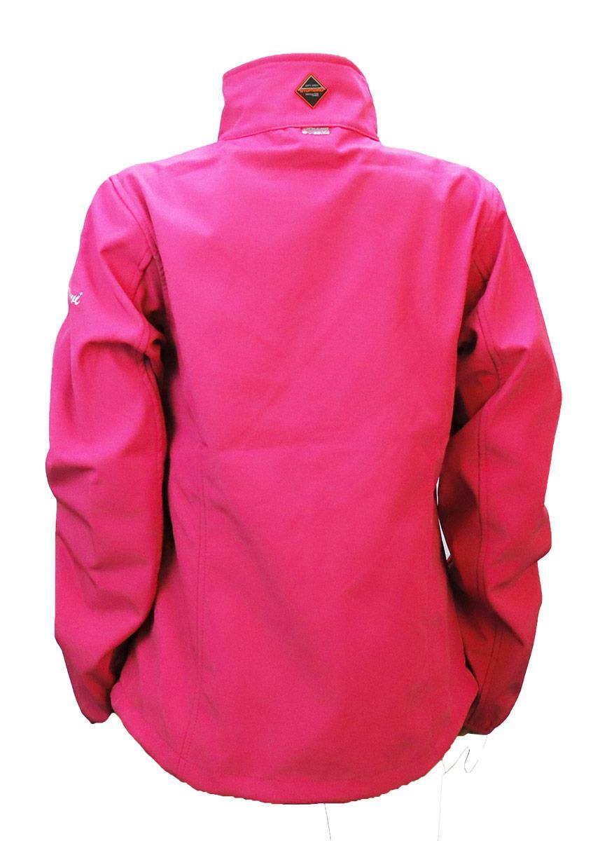 Joluvi Softshelljacke MENGALI für Damen, winddicht, Wandern, Outdoor Fuxia 38 2/5
