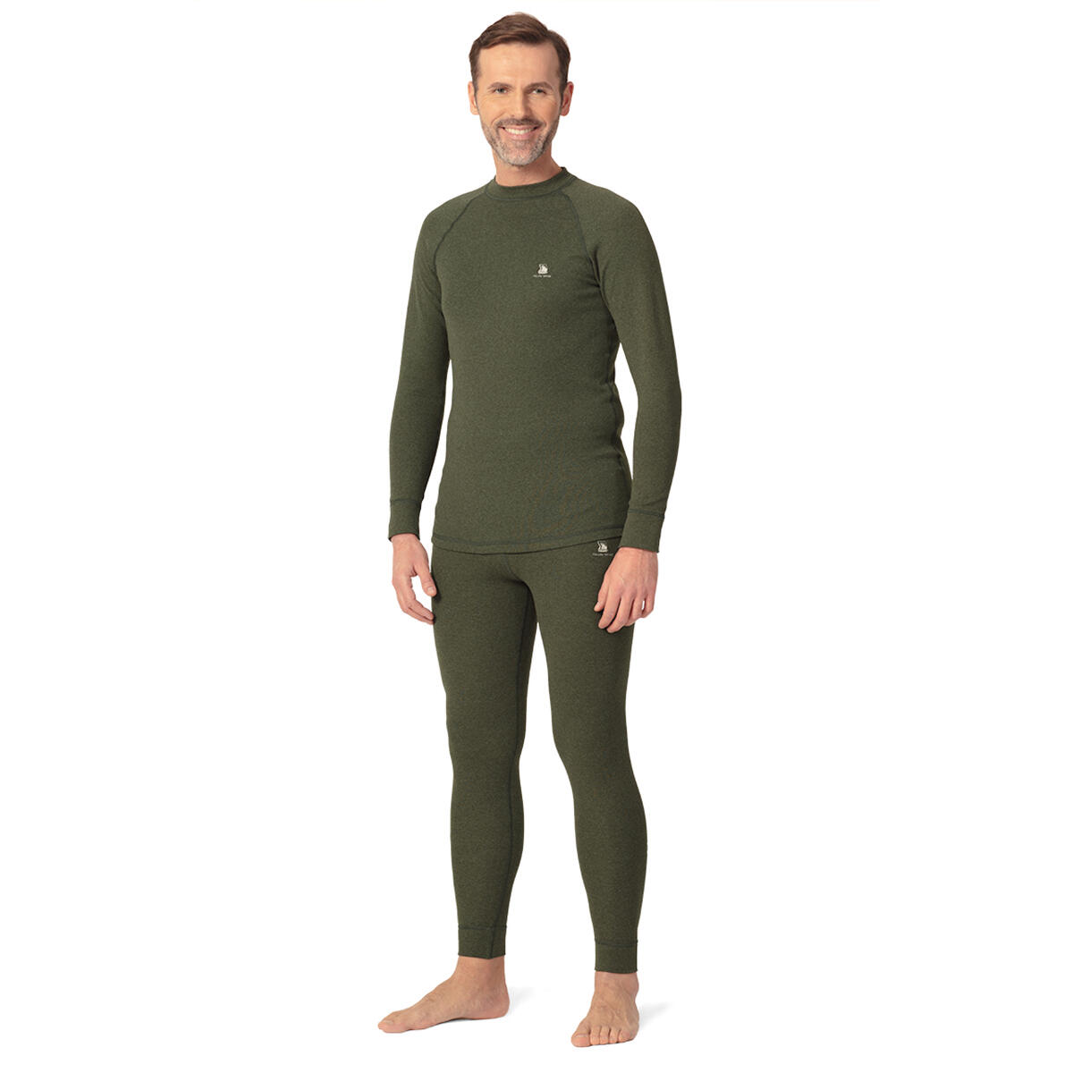 T-shirt thermique à manches longues Winter avec ions d'argent - pour homme 4/5