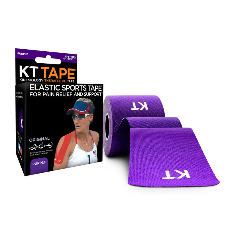 KT Tape Kinesiología Original Algodón Precortado