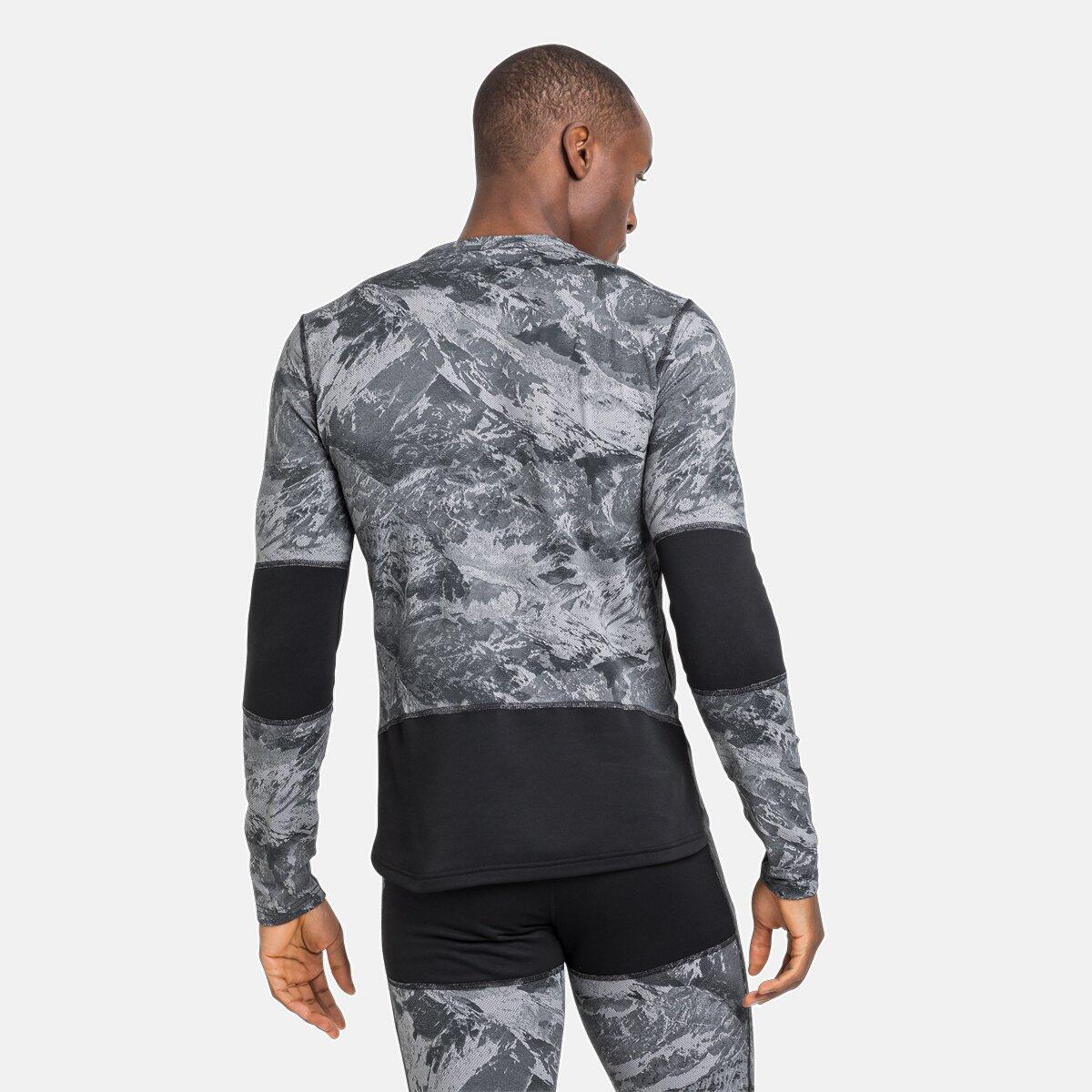 Odlo Camiseta De Manga Larga Whistler Eco Gris/negro 4/4