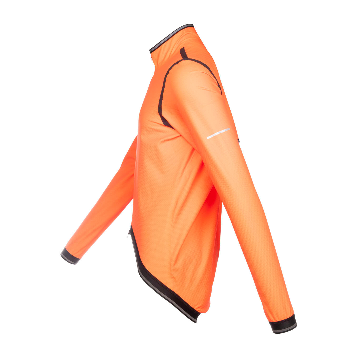 Veste Cyclisme Pluie Vent Homme - Kaaiman Jacket Fluo Orange 2/5