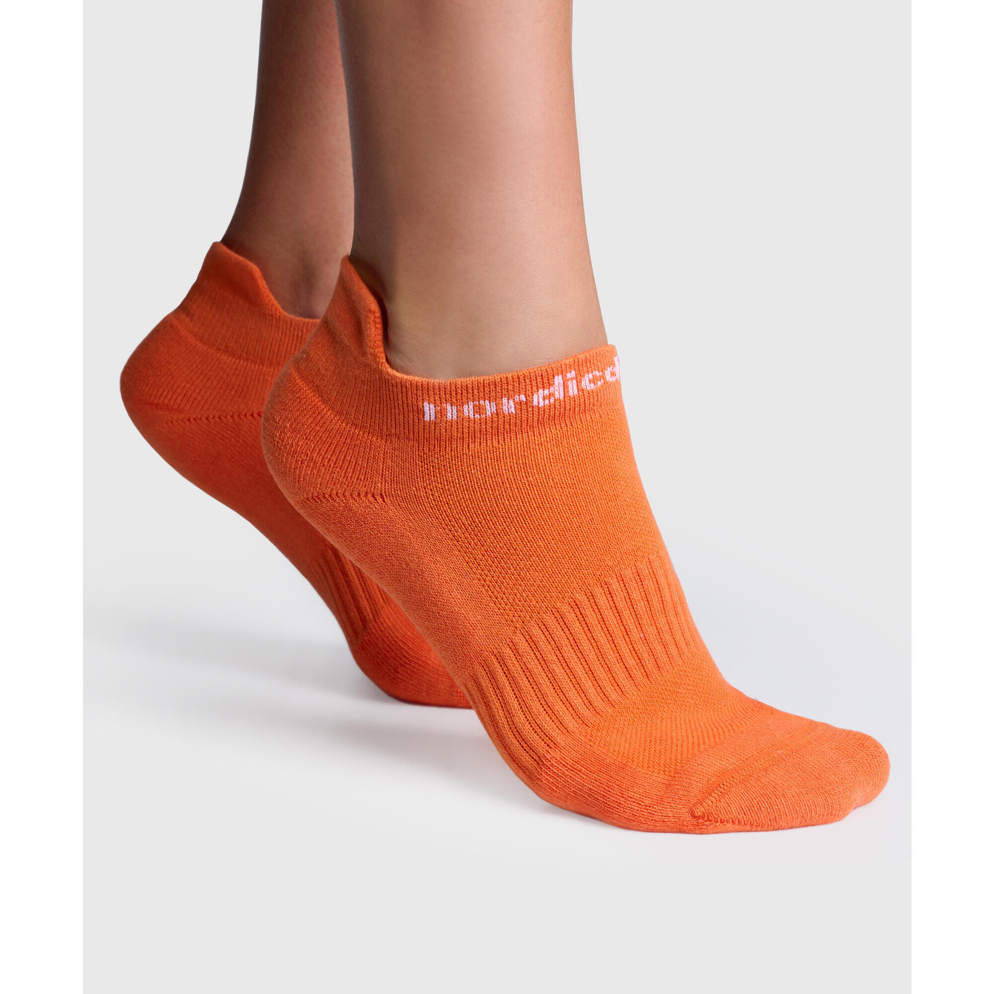 Nordicdots - Training Chaussettes De Tennis/padel Femme Blanche Lot De 2 - Chaussettes - Orange - 35/39 - Decathlon