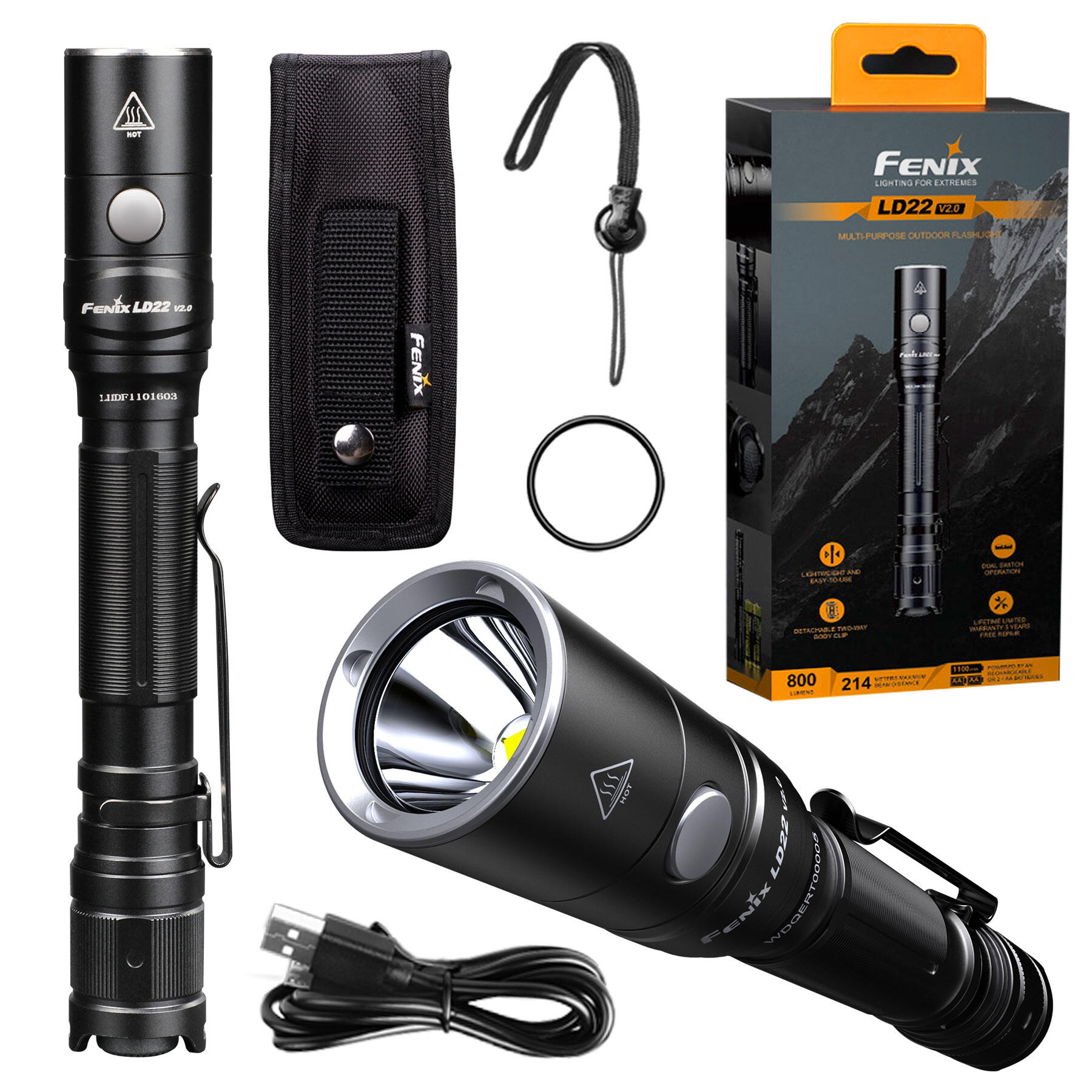 LED torch Fenix Lumens 5/7