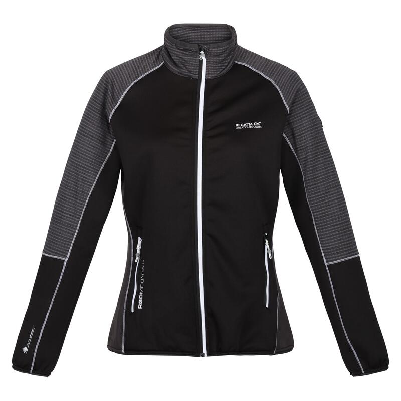 Midlayer Yare VI Wandern/Outdoor/Trekking Damen Black/Sealgr Atmungsaktiv