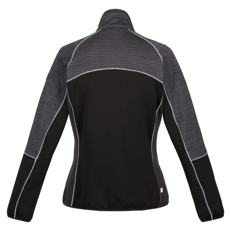 Midlayer Yare VI Wandern/Outdoor/Trekking Damen Black/Sealgr Atmungsaktiv
