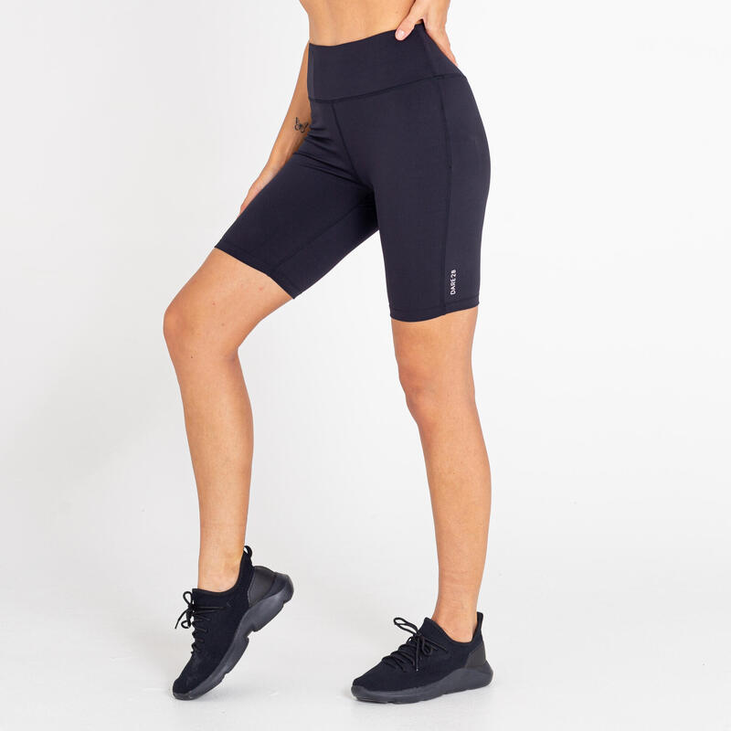 Lounge About Fitness-Leggings für Damen mit Cropped-Schnitt - Schwarz