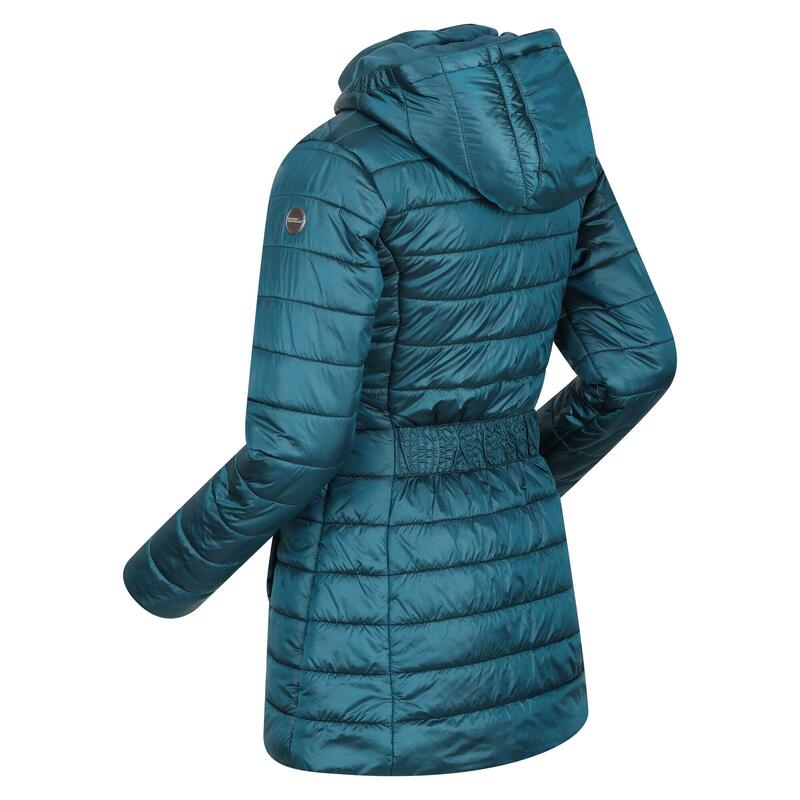 Parka de randonnée isolée Regatta Babette pour enfant, vert sarcelle