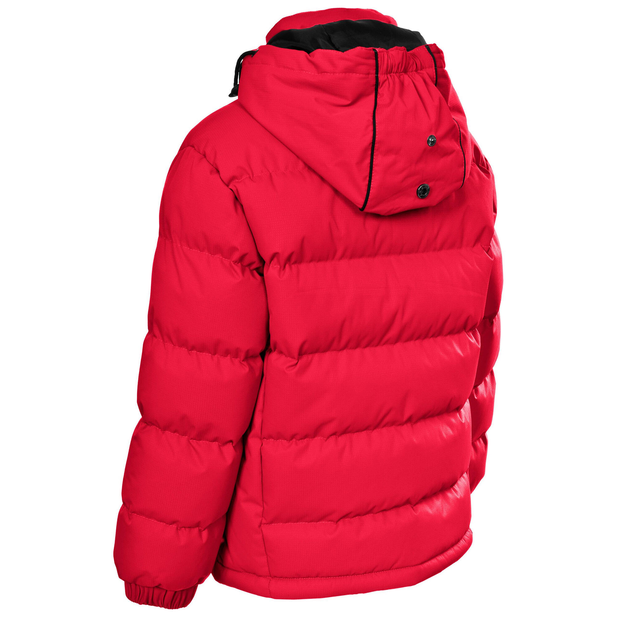 Tuff Giacca Con Cappuccio Bambino Trespass Rosso 2/5