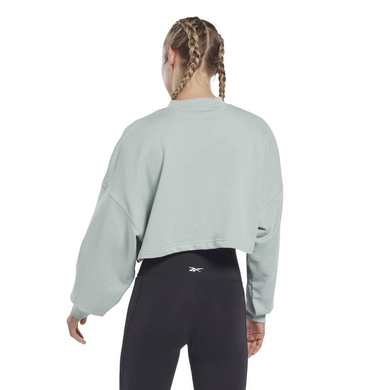 Gebreid damessweatshirt met ronde hals Reebok Studio Vector Knit Crew