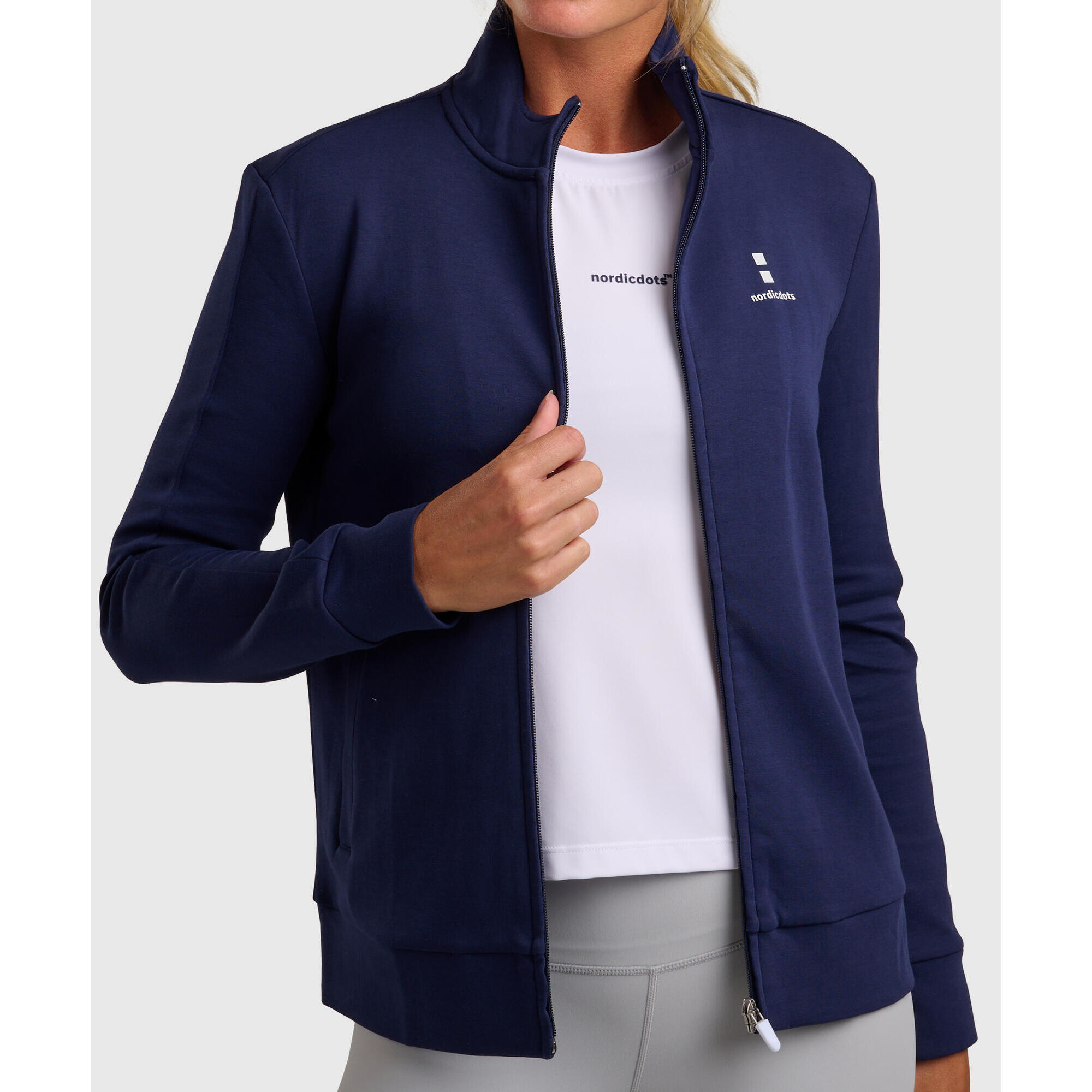 Women's Tennis/Padel Jacket Navy Blue