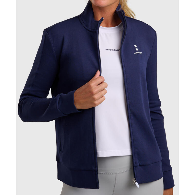 Veste de Tennis/Padel Femme Bleu Marine