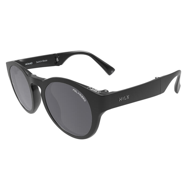 SWITCHBLADE foldable hydrophobic anti-glare anti-scratch Hike Sunglasses Black