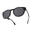 SWITCHBLADE foldable hydrophobic anti-glare anti-scratch Hike Sunglasses Black