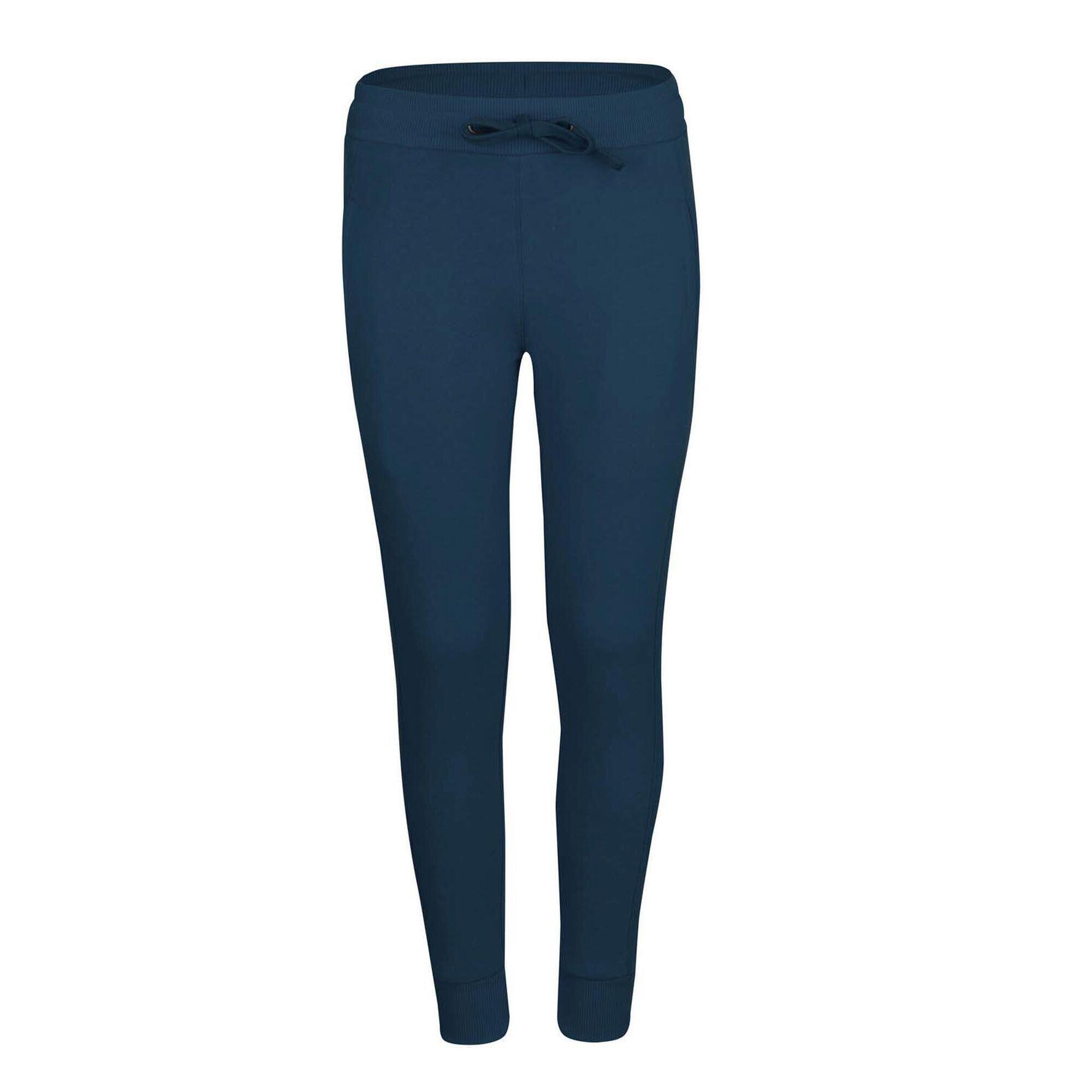 Bergen children's jogging pants navy blue / orange