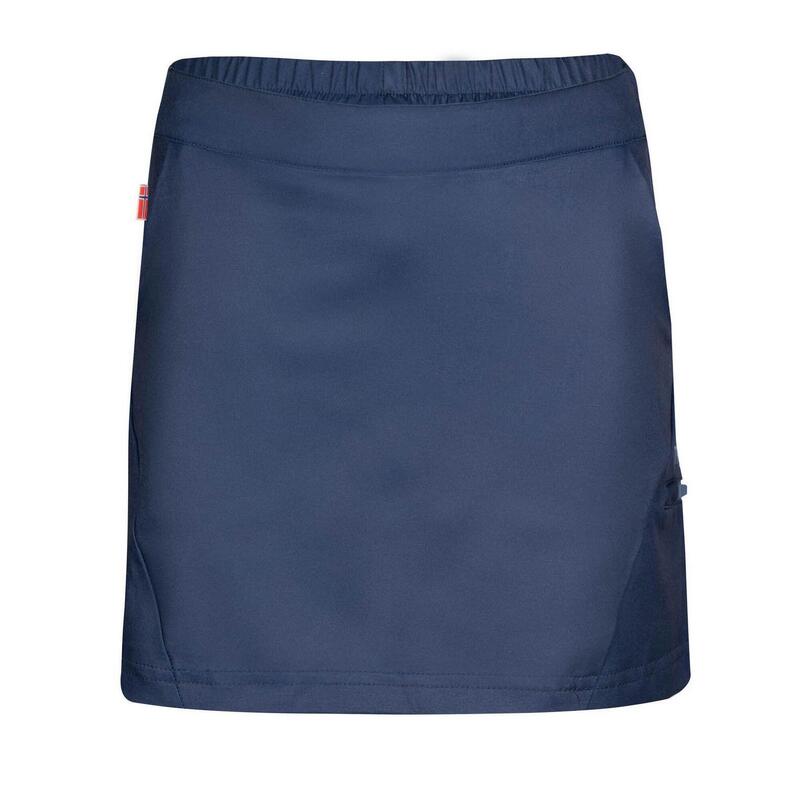 Jupe-short fille Noresund bleu marine / orange