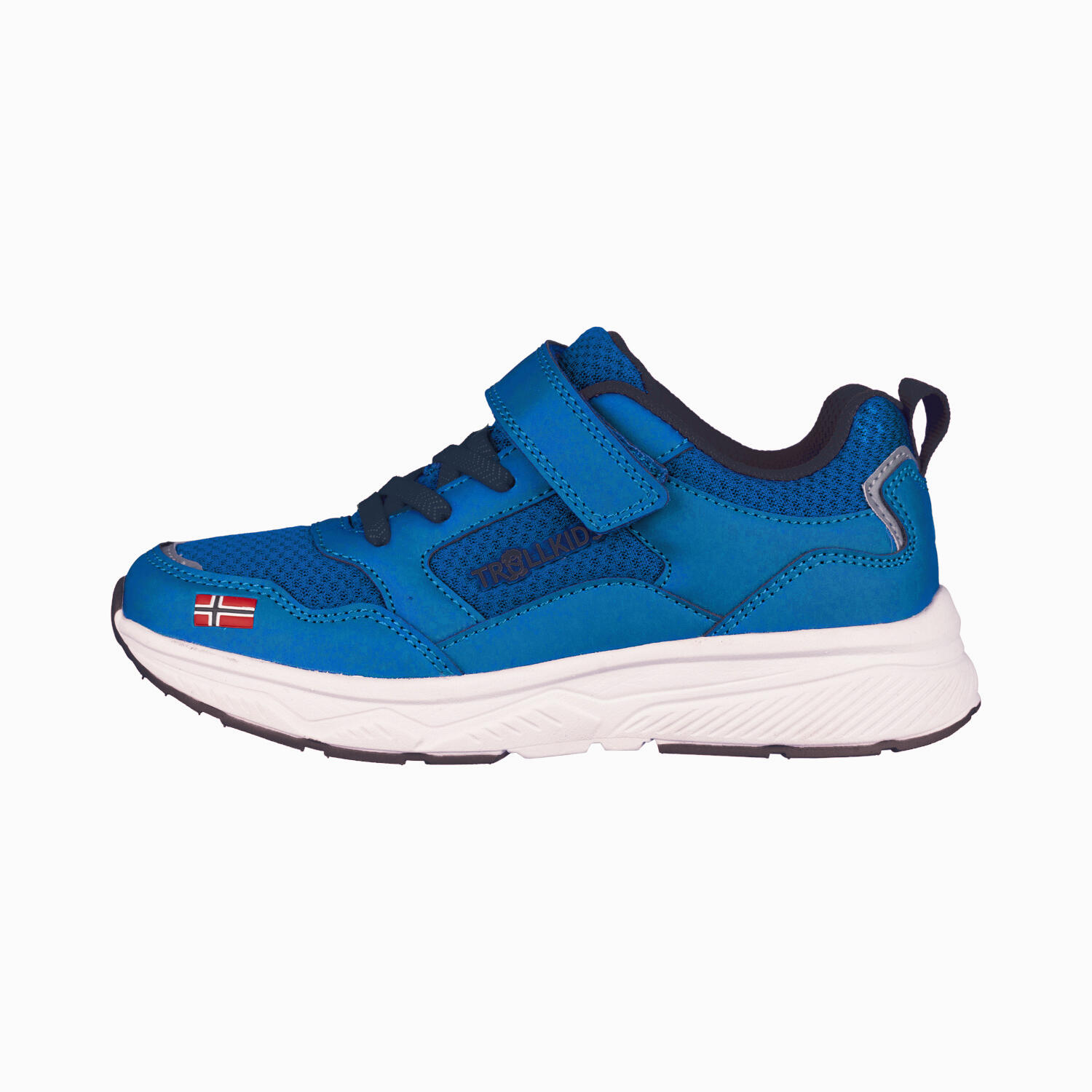 Haugesund children's sneakers Bright blue/navy blue