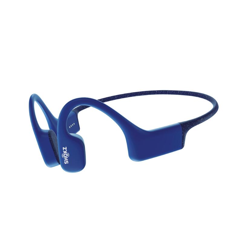 OpenSwim Bone Conduction Open-Ear MP3 Swimming Headphones - Blue