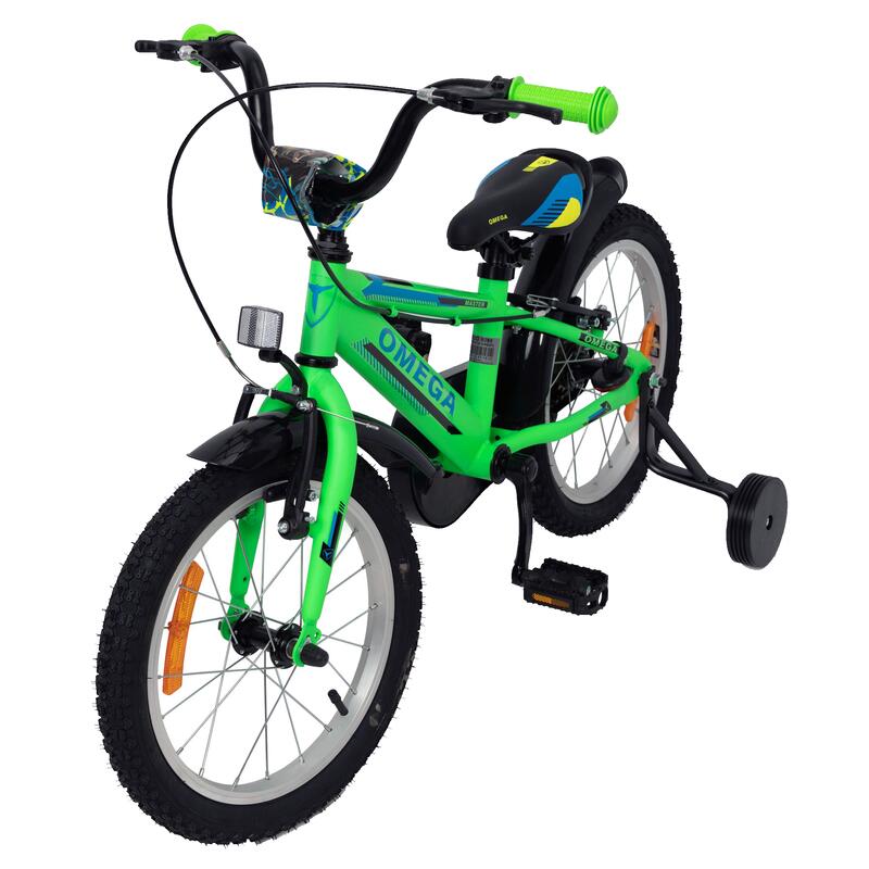 ​Bicicleta copii Omega Master 16", verde