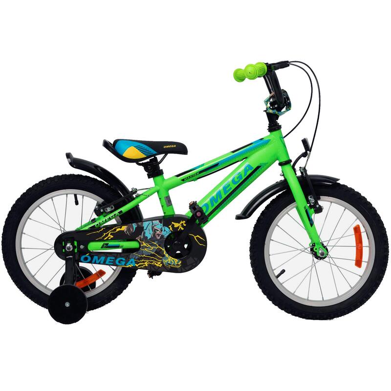 ​Bicicleta copii Omega Master 16", verde