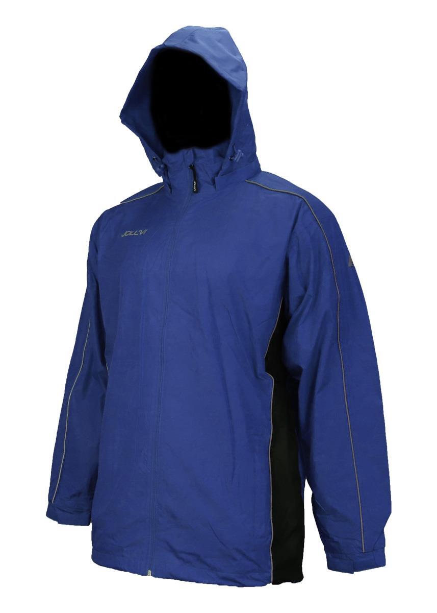 Joluvi Men's Chubasquero Jacket - Blue/White 1/3