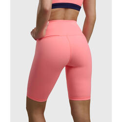 Smart Legging Short de Tennis/Padel avec Poche à Balle Femme Melon