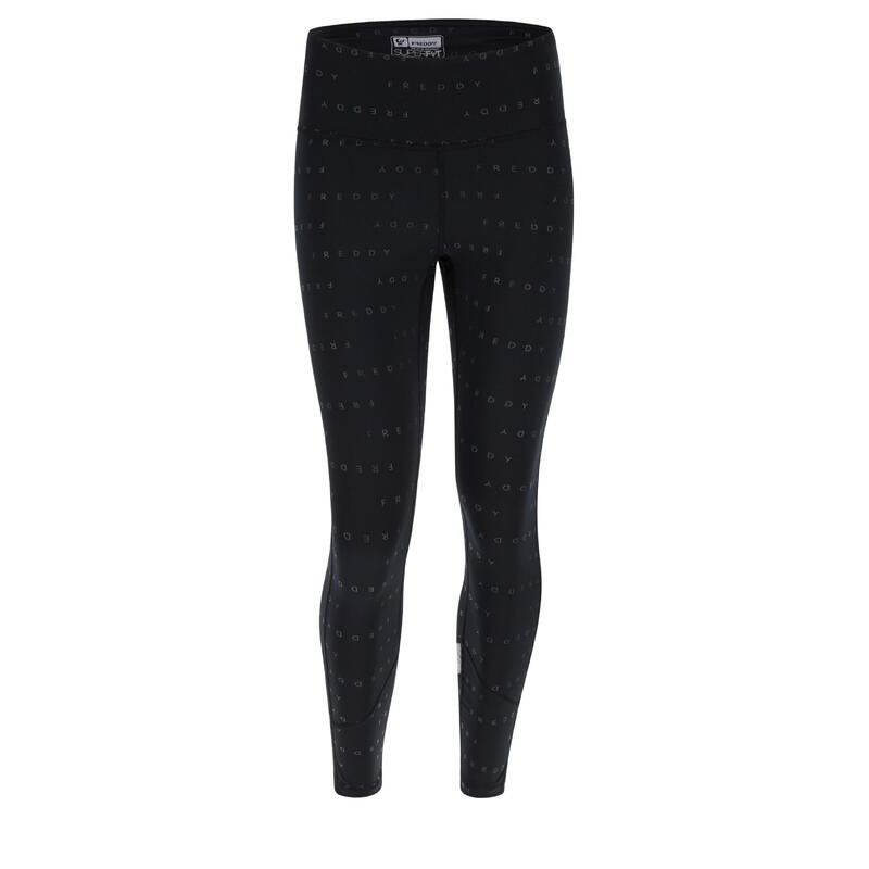 Leggings transpirant écologique Superfit avec logo Freddy imprimé partout