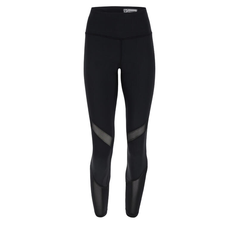 Leggings SuperFit en tissu recyclé avec empiècements en maille