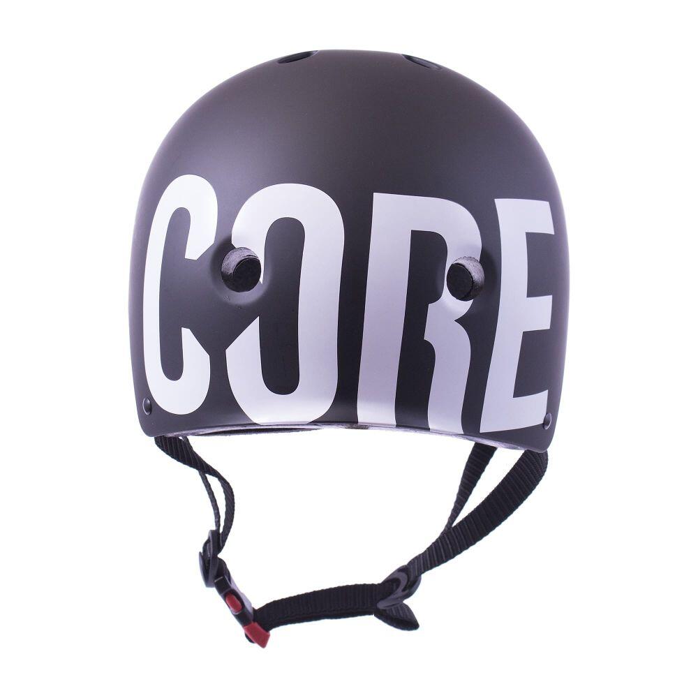 CORE Street Helmet Black/White 4/5