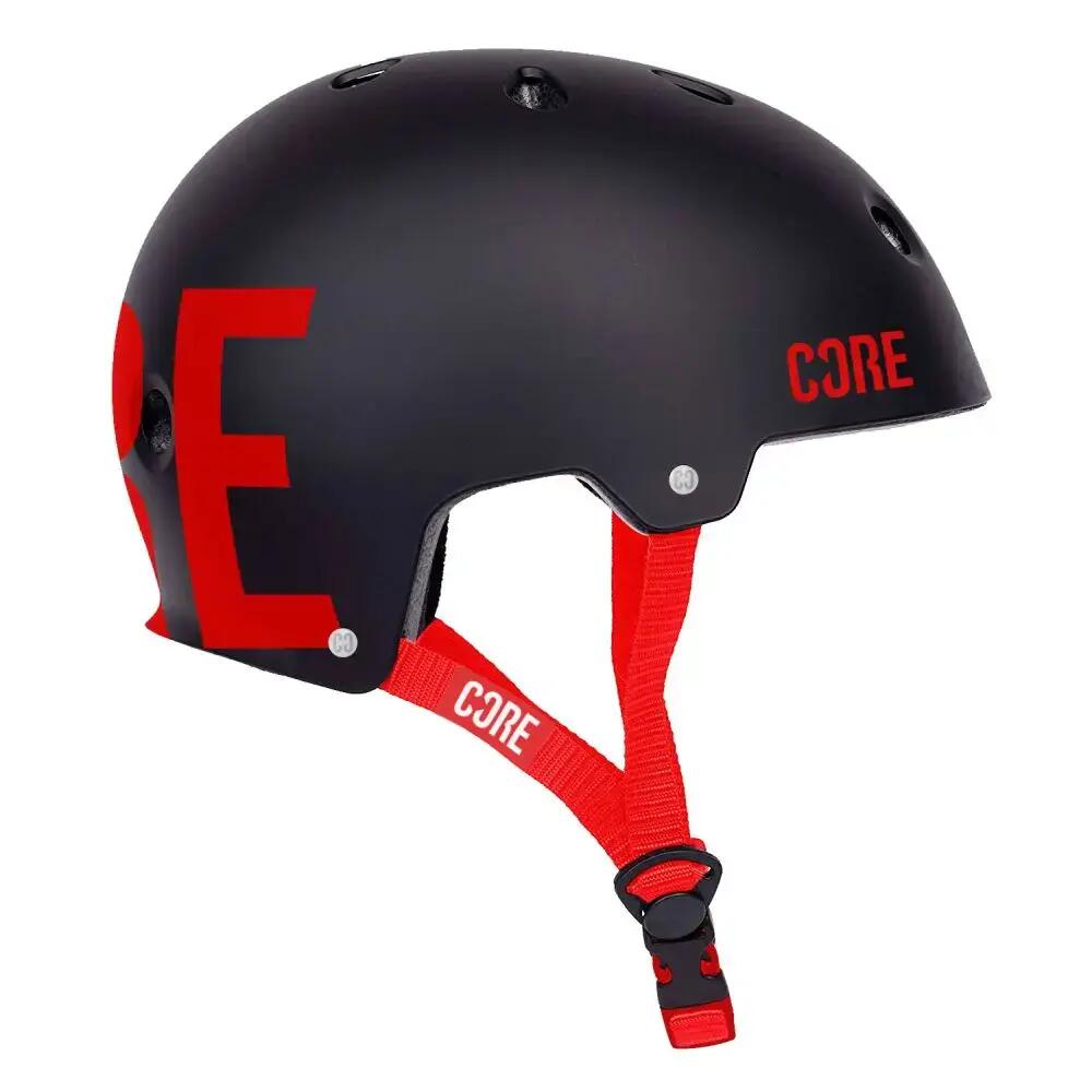 BLACK / RED