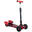 Patinete Eléctrico HOMCOM 62x27x81 cm Rojo