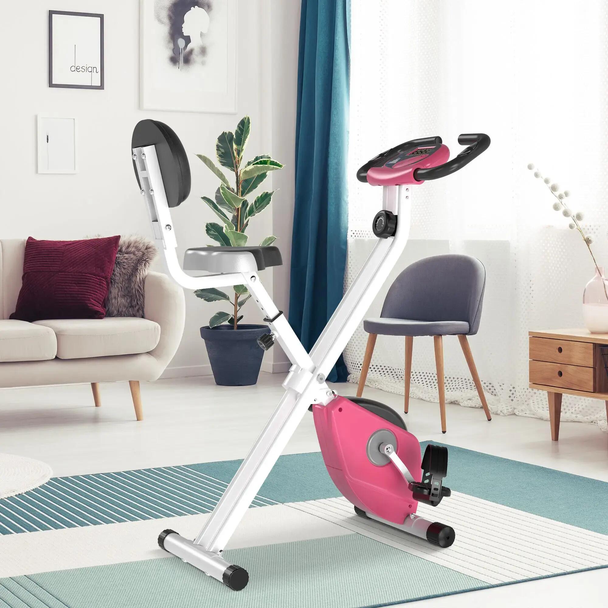 Vélo d'appartement pliable, vélo de fitness, vélo d'intérieur, 8 niveaux de 3/9