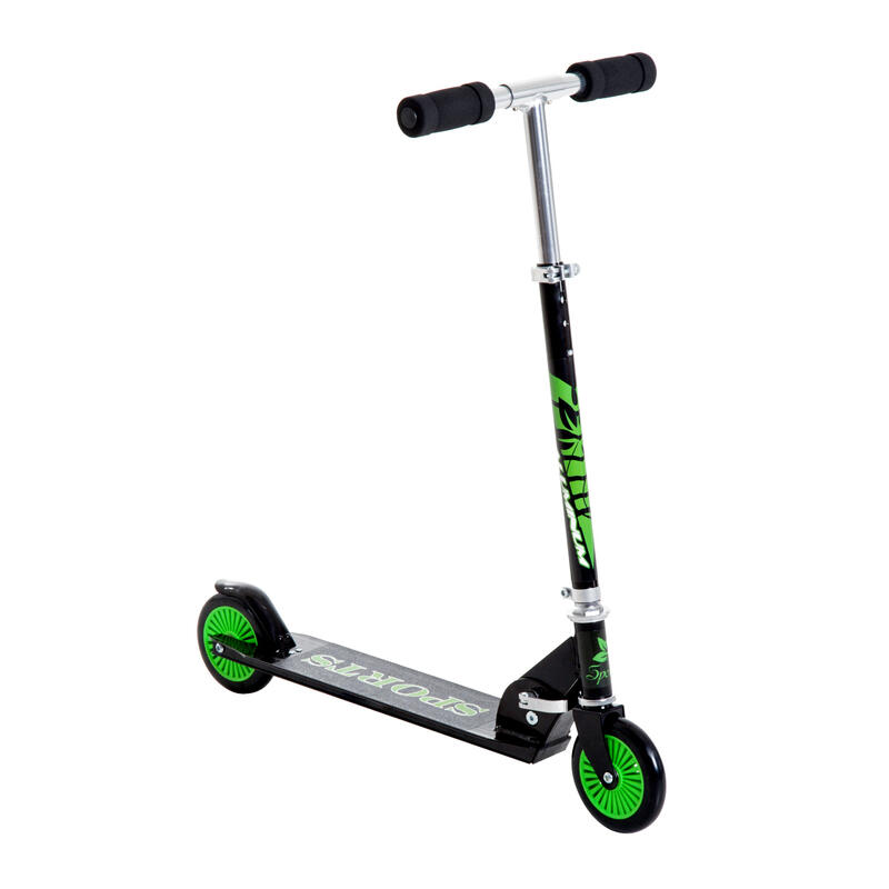 Patinete scooter Homcom verde 64x34x82 cm aluminio