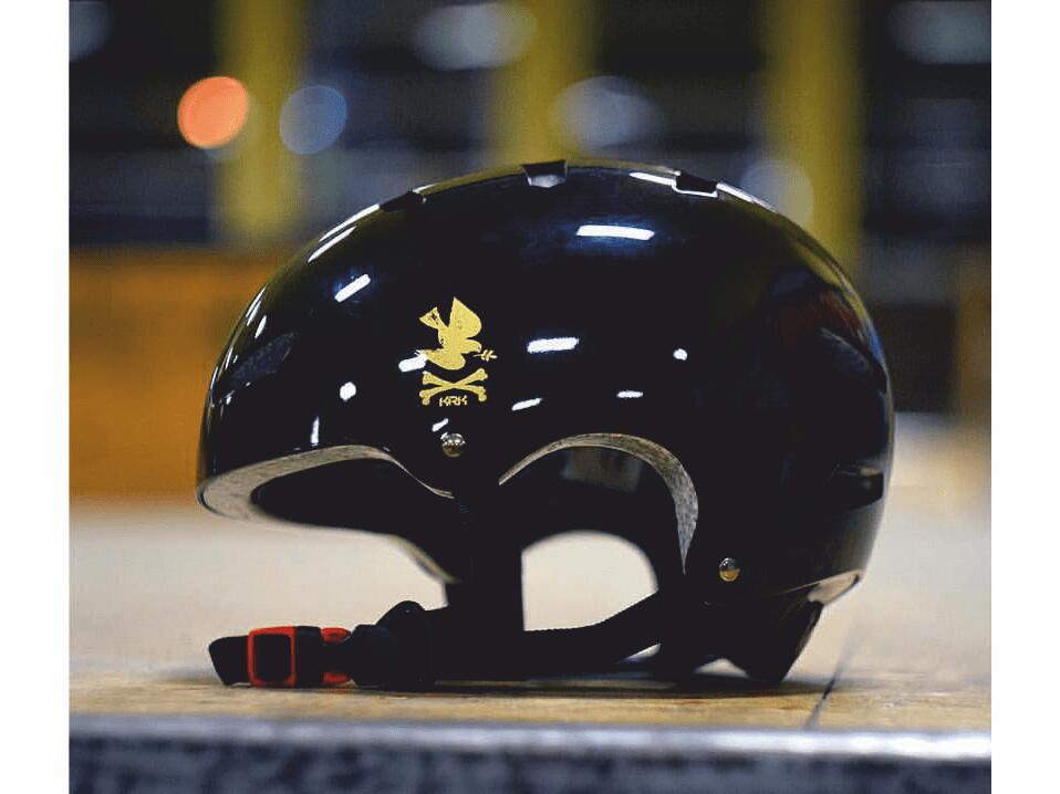 Kask rowerowy na Bmx, Mtb, Rolki dla dorosłych Krkpro NoPeace 3/4